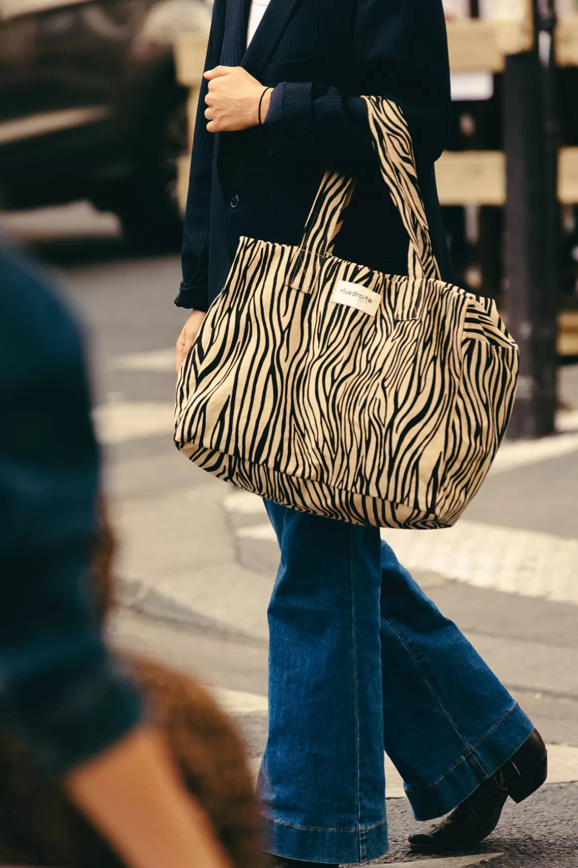 Best Sale Célestinslesac24heures Le Print Zèbre | City Bags & Totes