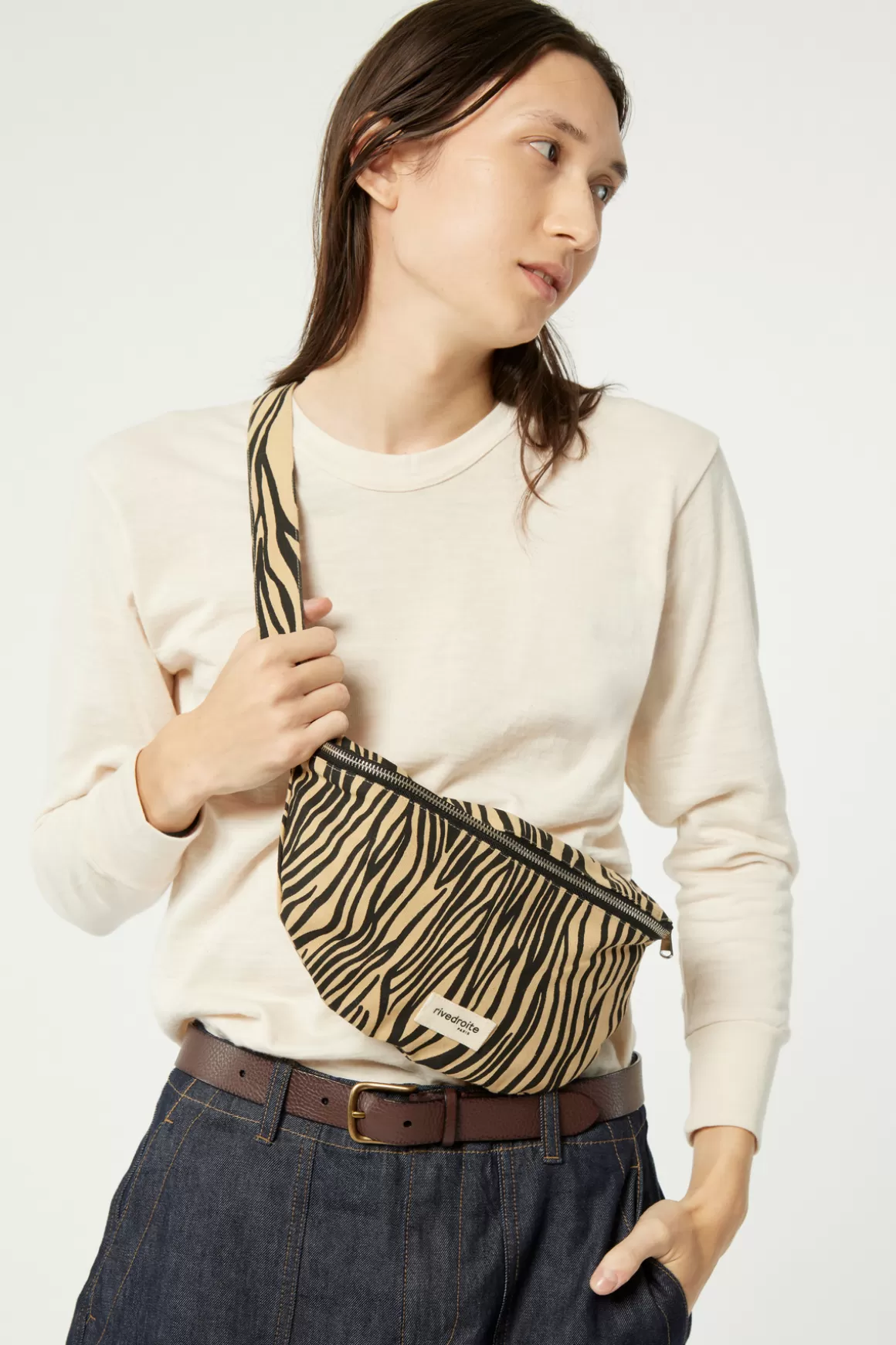 Outlet Custinelesacbanane Le Print Zèbre | Wild Prints Waist Bags