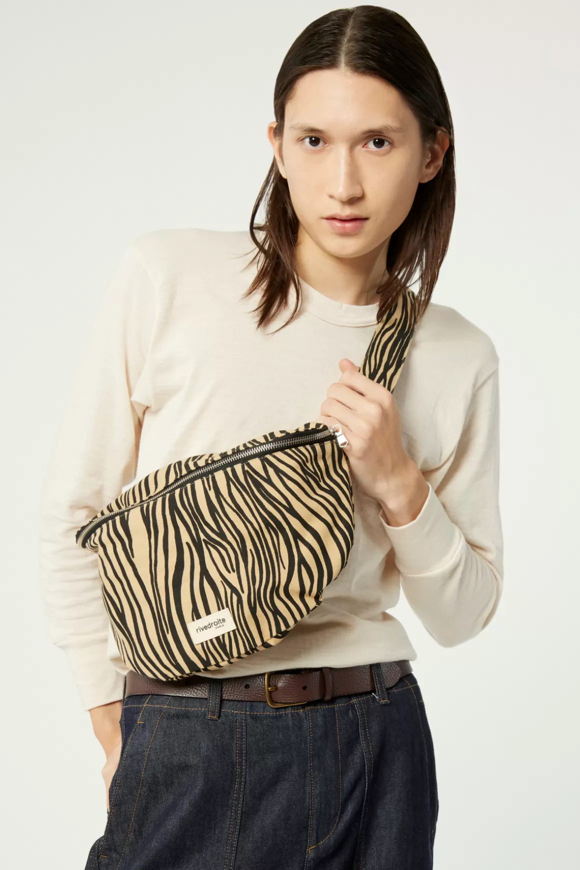 Outlet CustineXLlesacbanane Le Print Zèbre | Wild Prints Waist Bags
